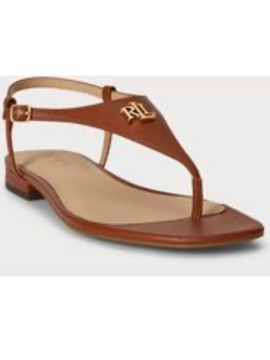Ralph Lauren Shoes - NWOT Ralph Lauren Women's Ellington Sandals Brown Size 6.5